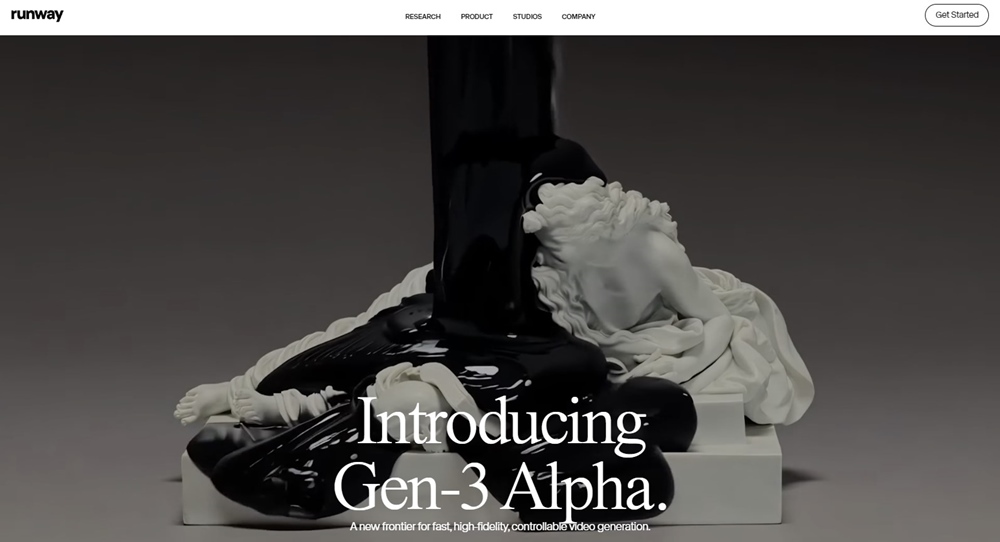 Runway ML mesterséges intelligencia film szerkesztés